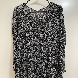 LA Hearts Peasant Dress - Never Worn